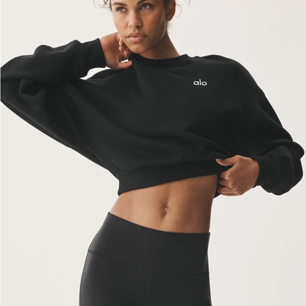 ALO Yoga Women's Classic Black Hoodie